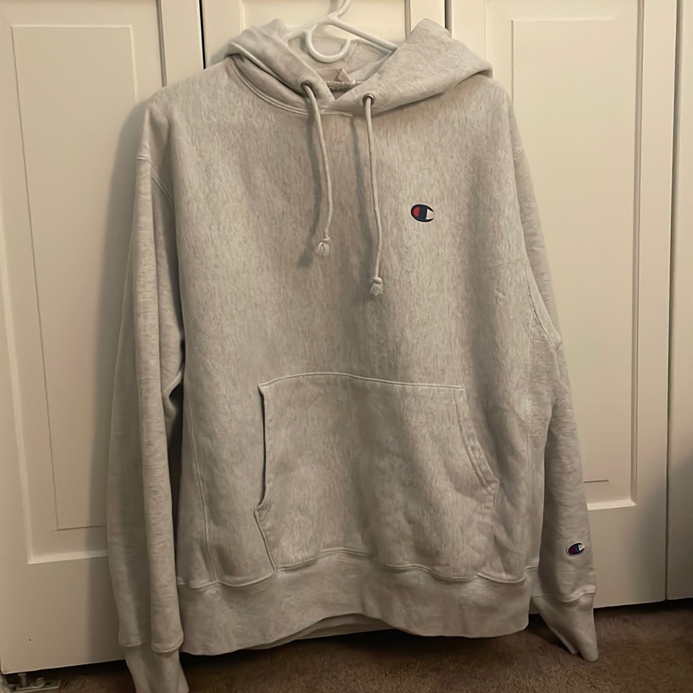 Large champion hoodie